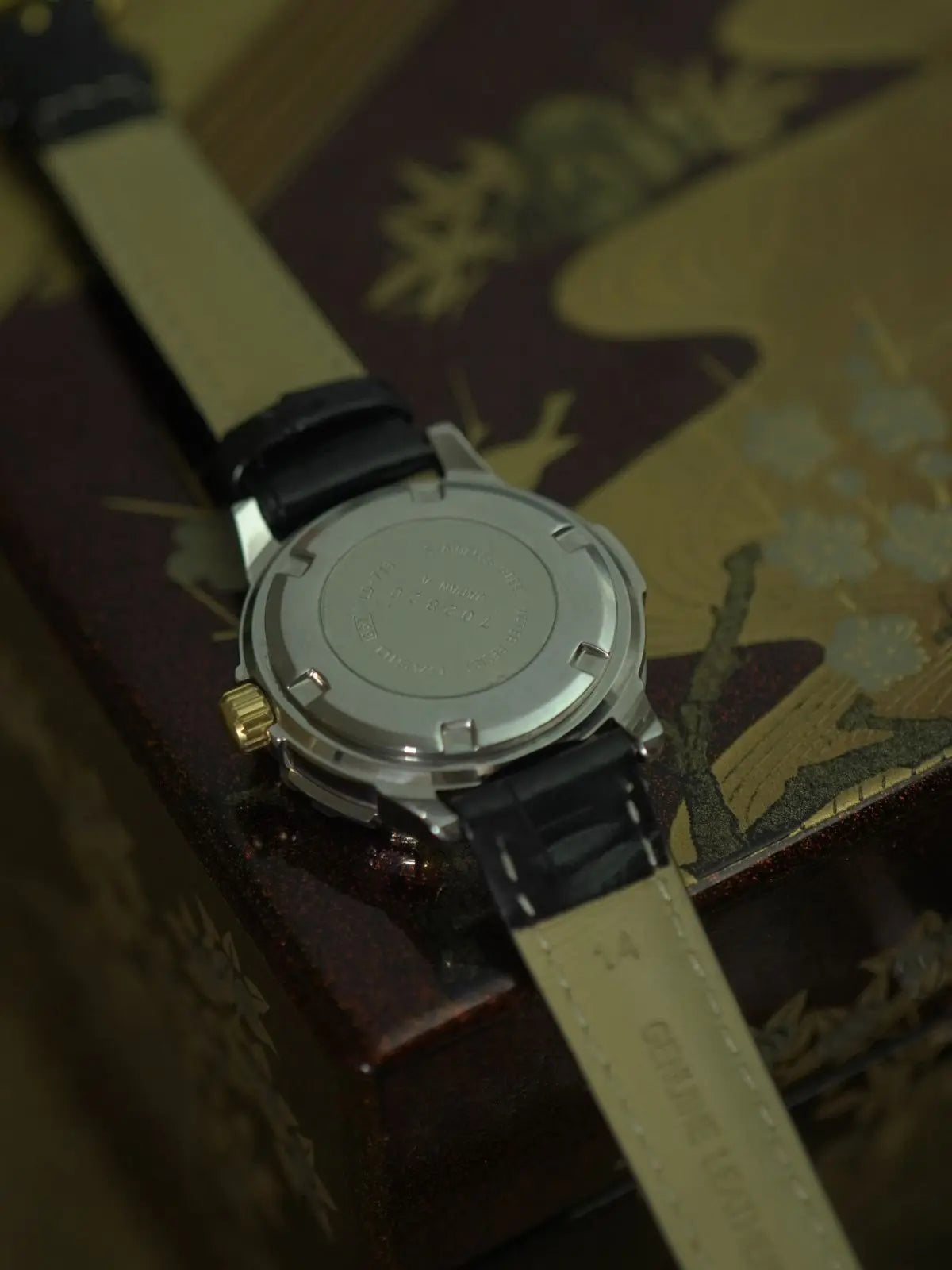 Used Vintage Casio LD-716 Moonphase Diver Quartz Analog Watch - The Japanese Factory