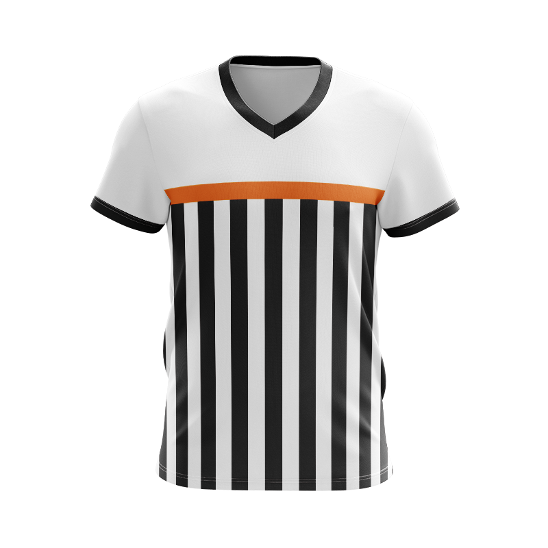 Design Your Own Custom Officials Basketball V Neck Marquee Referee Shirt