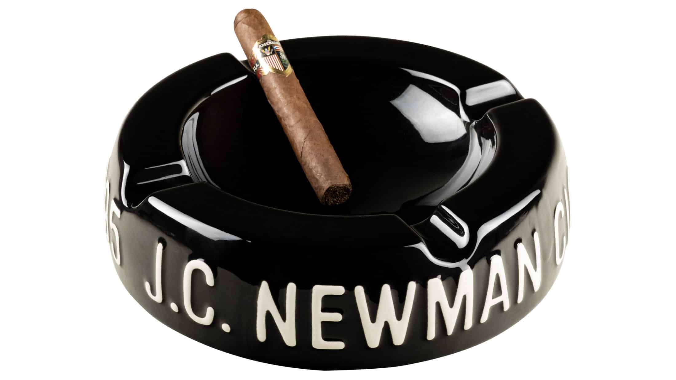 JC Newman Vintage Ashtray Large Black