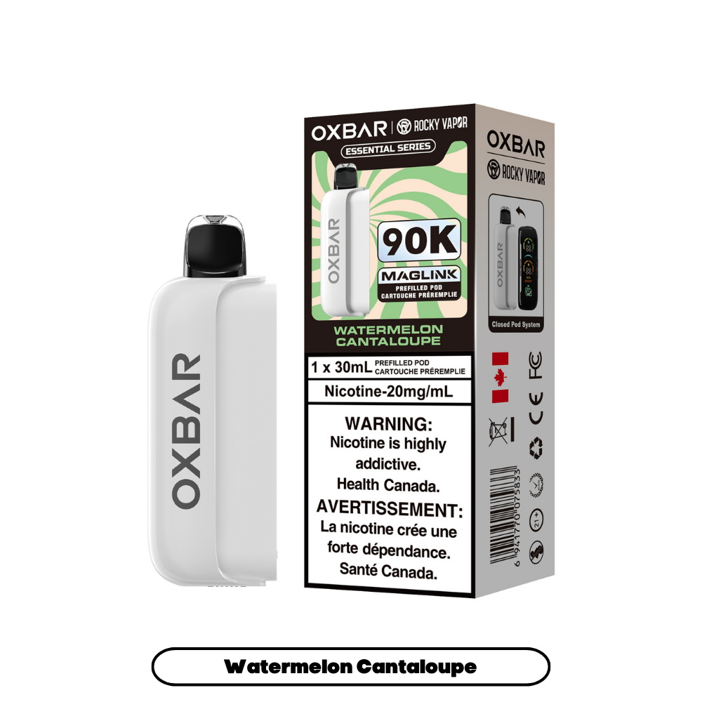 Rocky Vapor Oxbar Maglink - Essential Series - Watermelon Cantaloupe (4pc/Carton) [Manitoba] {Prefilled Pods}