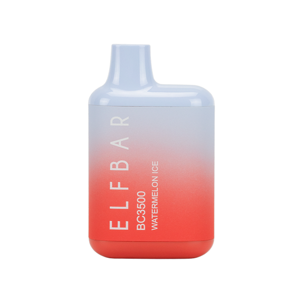 Watermelon Ice Elf Bar 3500 Puff Rechargeable Disposable Vape Device
