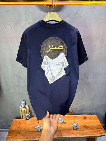 T-Shirt Oversize Navy Blue "Sabr" | SAW Urbanity 5129