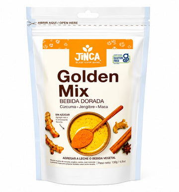 MEZCLA GOLDEN MILK JINCA FOODS 130g