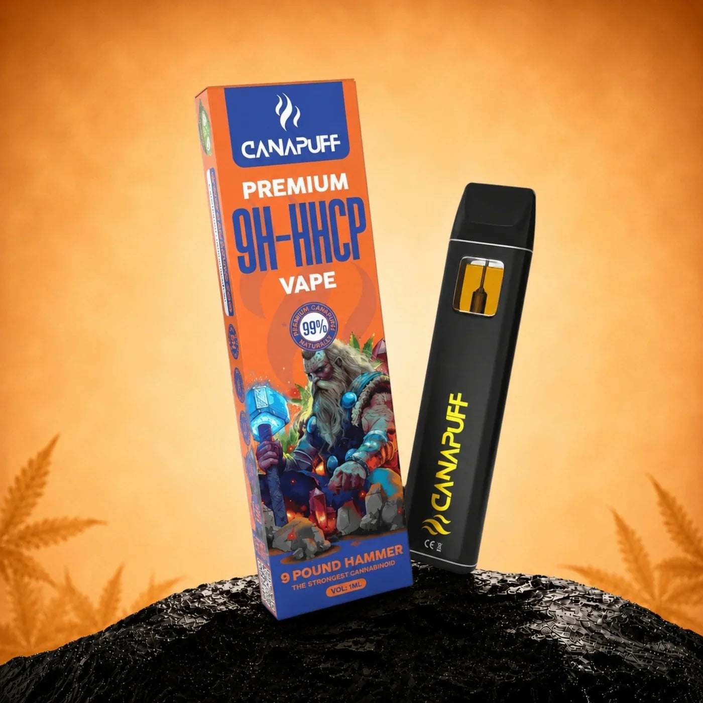 Vape pen usa e getta 9H-HHCP 99% 9 POUND HAMMER
