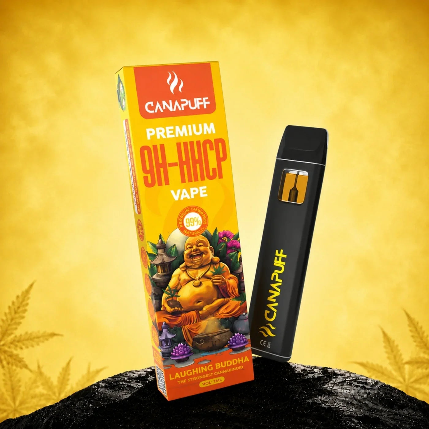 Vape pen usa e getta 9H-HHCP 99% LAUGHING BUDDHA