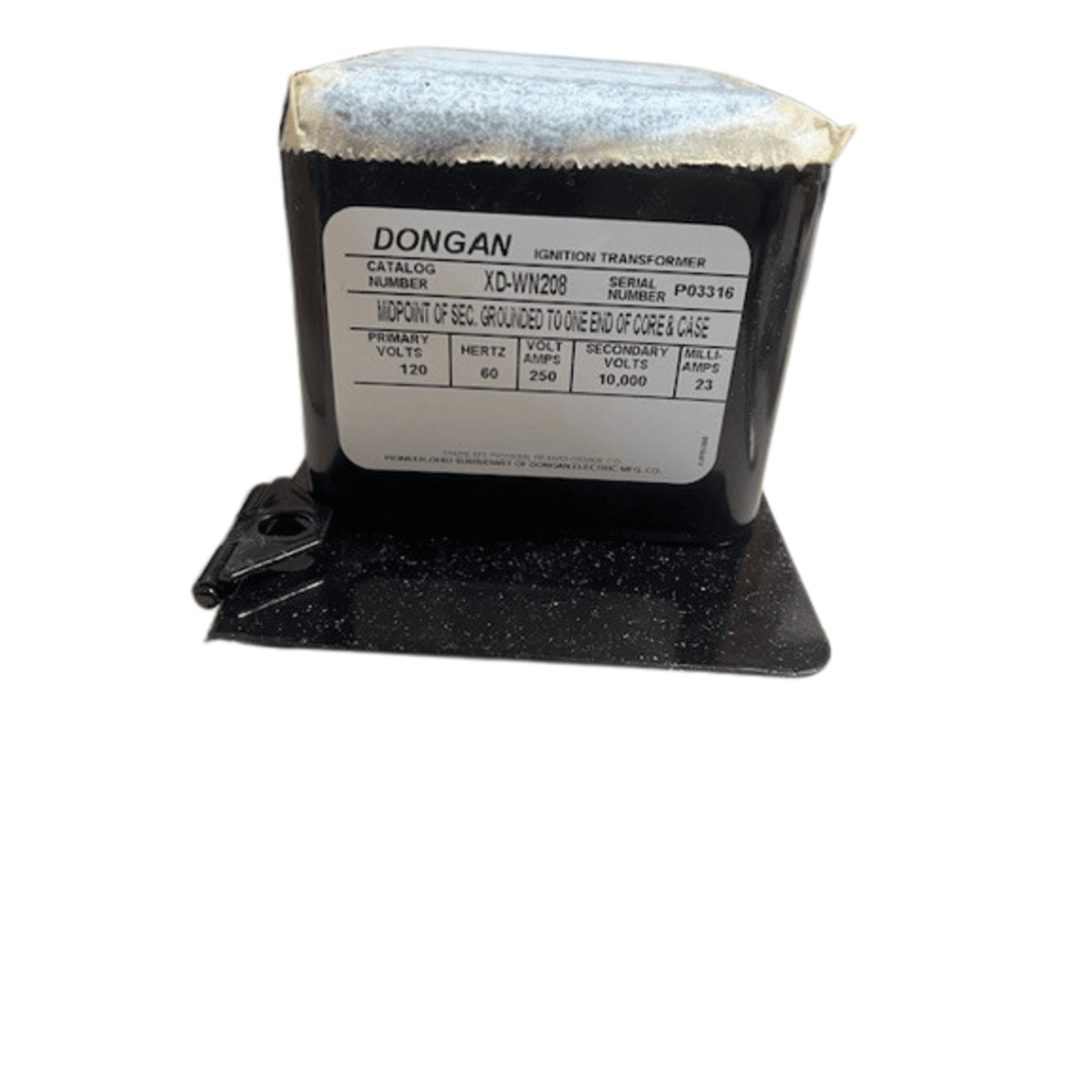Ignition Transformer P120 S10000 WAYNE - Dongan