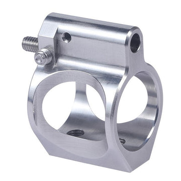 Gas Block Adjustable 0.75"Low Profile Steel-XE750ADJ-SS