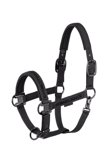 Eskadron Platinum 26 Jewel Double Pin Headcollar, Faux Leather Halters & Leads