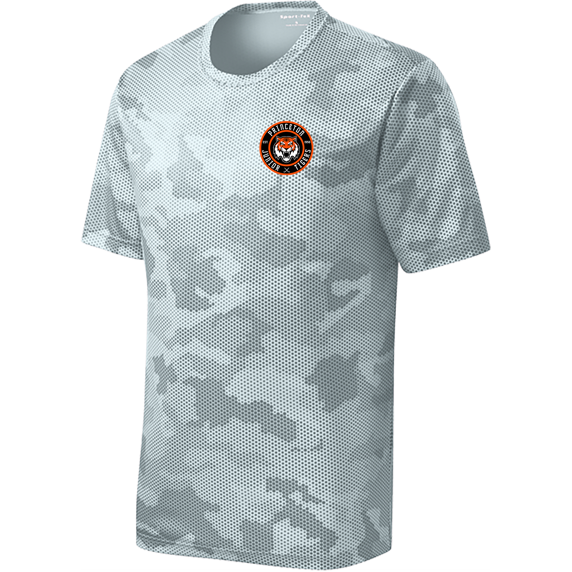 Princeton Jr. Tigers Youth CamoHex Tee