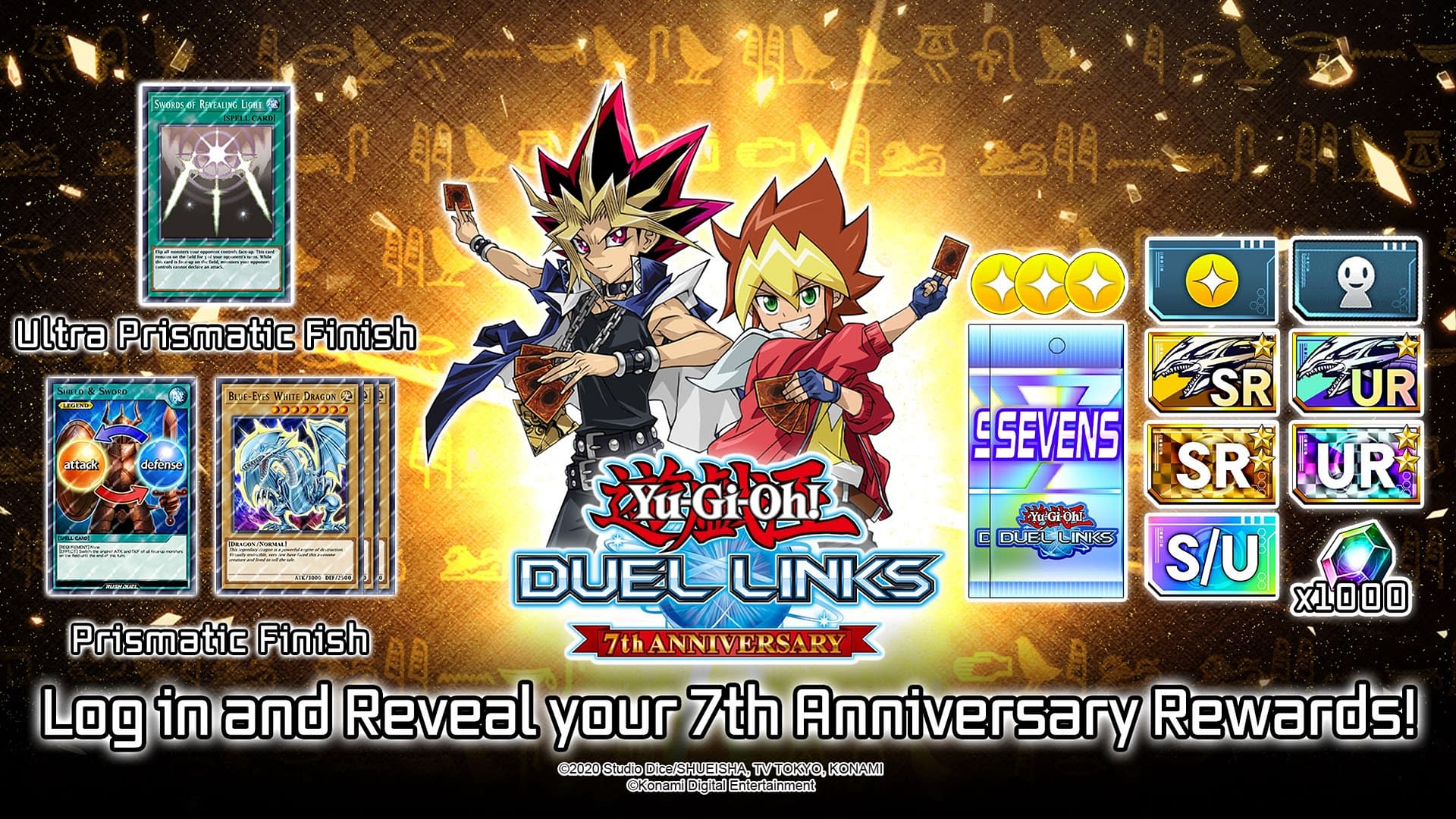 Yu-Gi-Oh! Duel Links Celebrates Its Seventh Anniversary