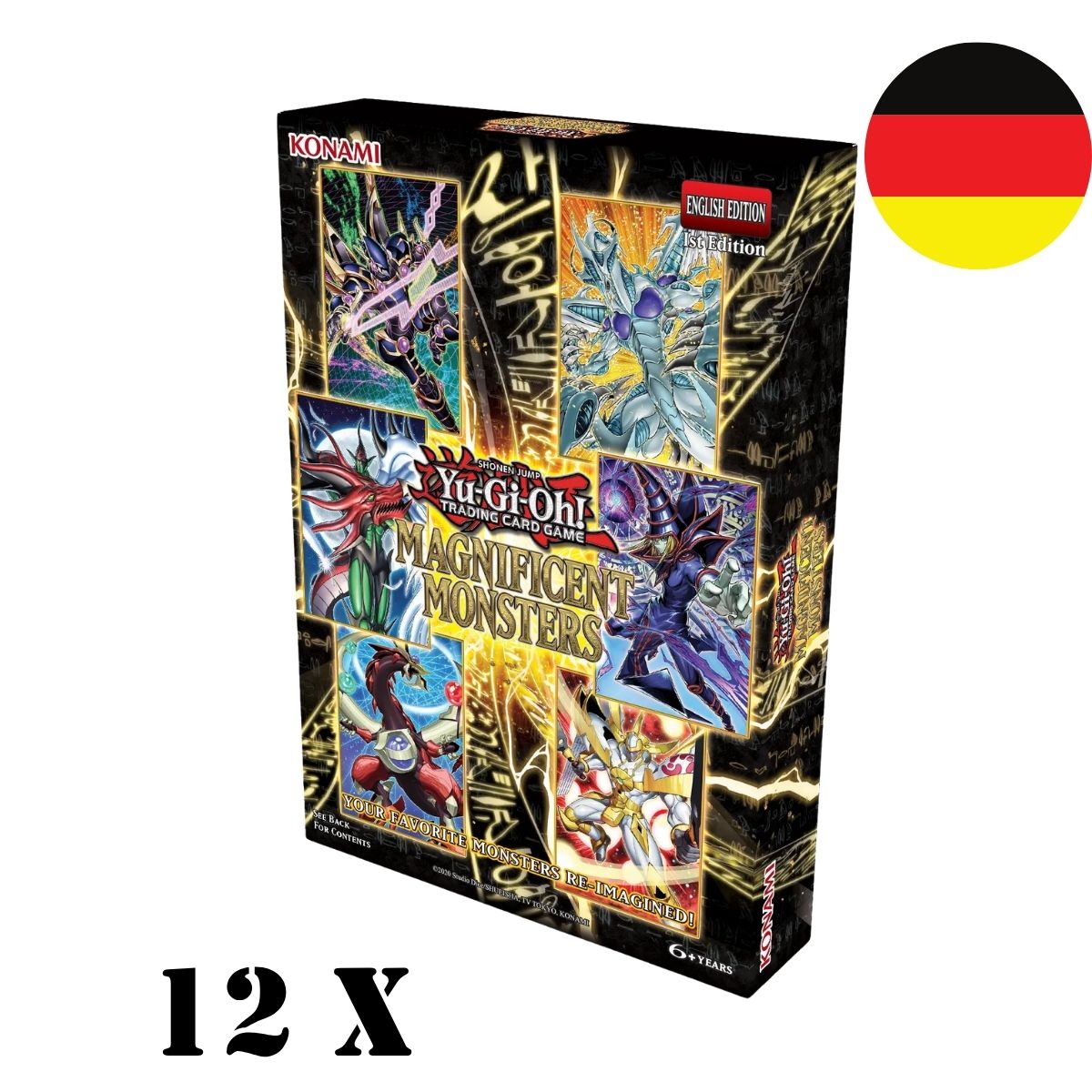 Yu-Gi-Oh! Magnificent Monsters Case (12 Boxen) Deutsch