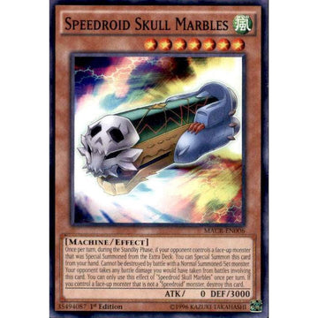 YuGiOh Maximum Cris Speedroid Skull Marbles MACR-EN006