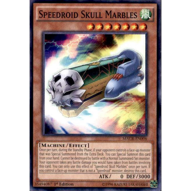 YuGiOh Maximum Cris Speedroid Skull Marbles MACR-EN006