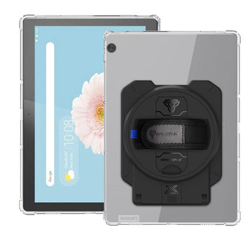 ARMOR-X Lenovo Tab M10 FHD REL (TB-X605LC / TB-X605FC) 4 corner protection case with X-DOCK modular eco-system.