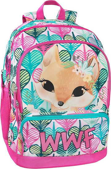 Zaino Scuola WWF Volpe Rosa Franco Panini - Giocattoli e Bambini - Toys Store8058263196666