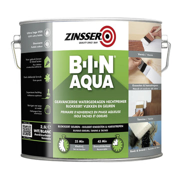 Zinsser B-I-N Aqua - 2.5L