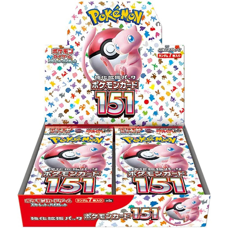 Pokemon Card Game Scarlet & Violet Booster Pack Pokemon 151 BOX sv2a Japanese