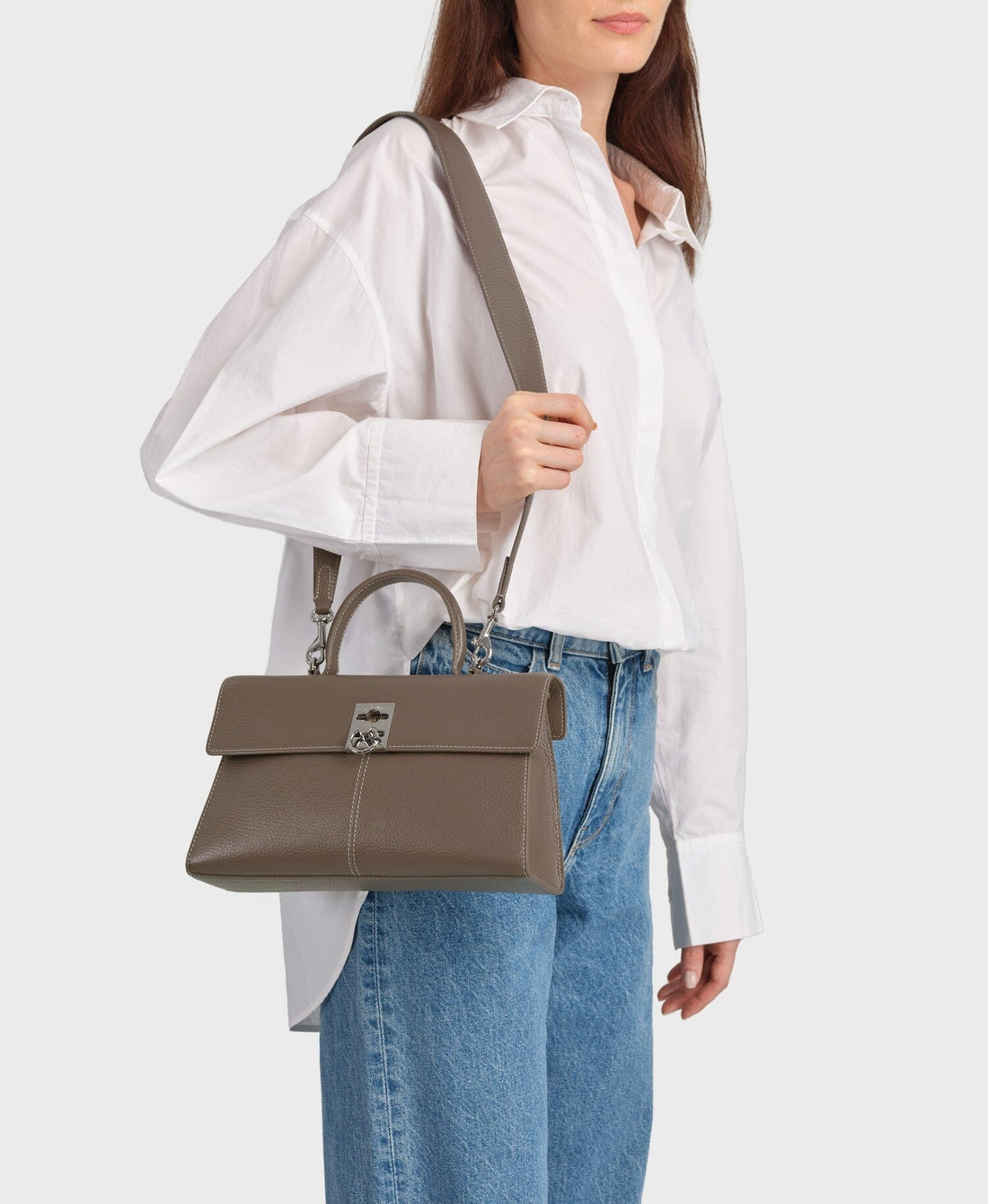 Wide Shoulder Strap - Brownstone