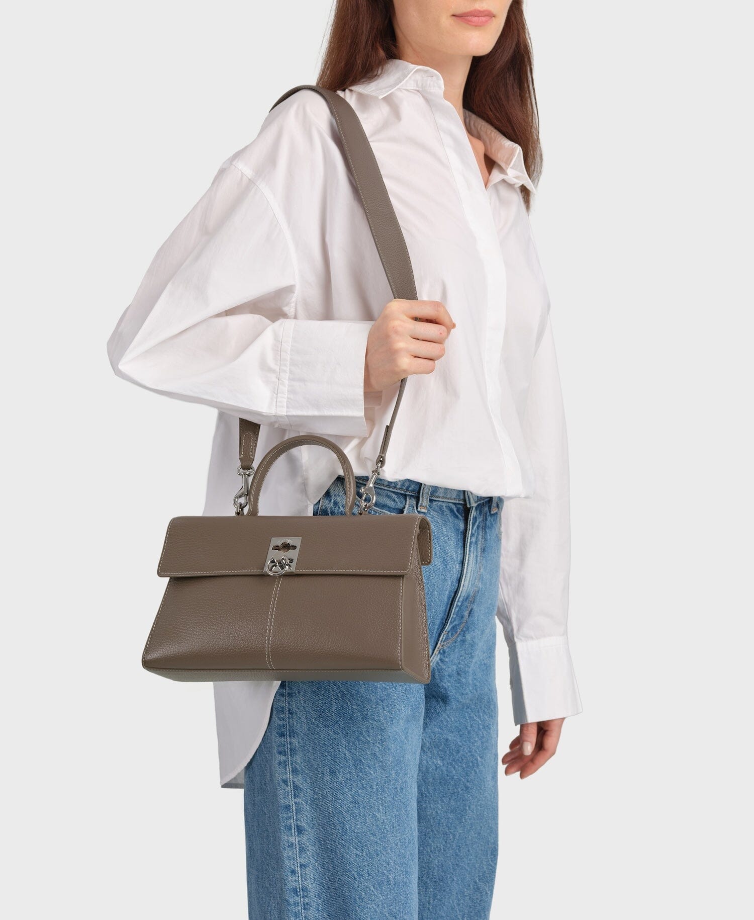 Wide Shoulder Strap - Brownstone