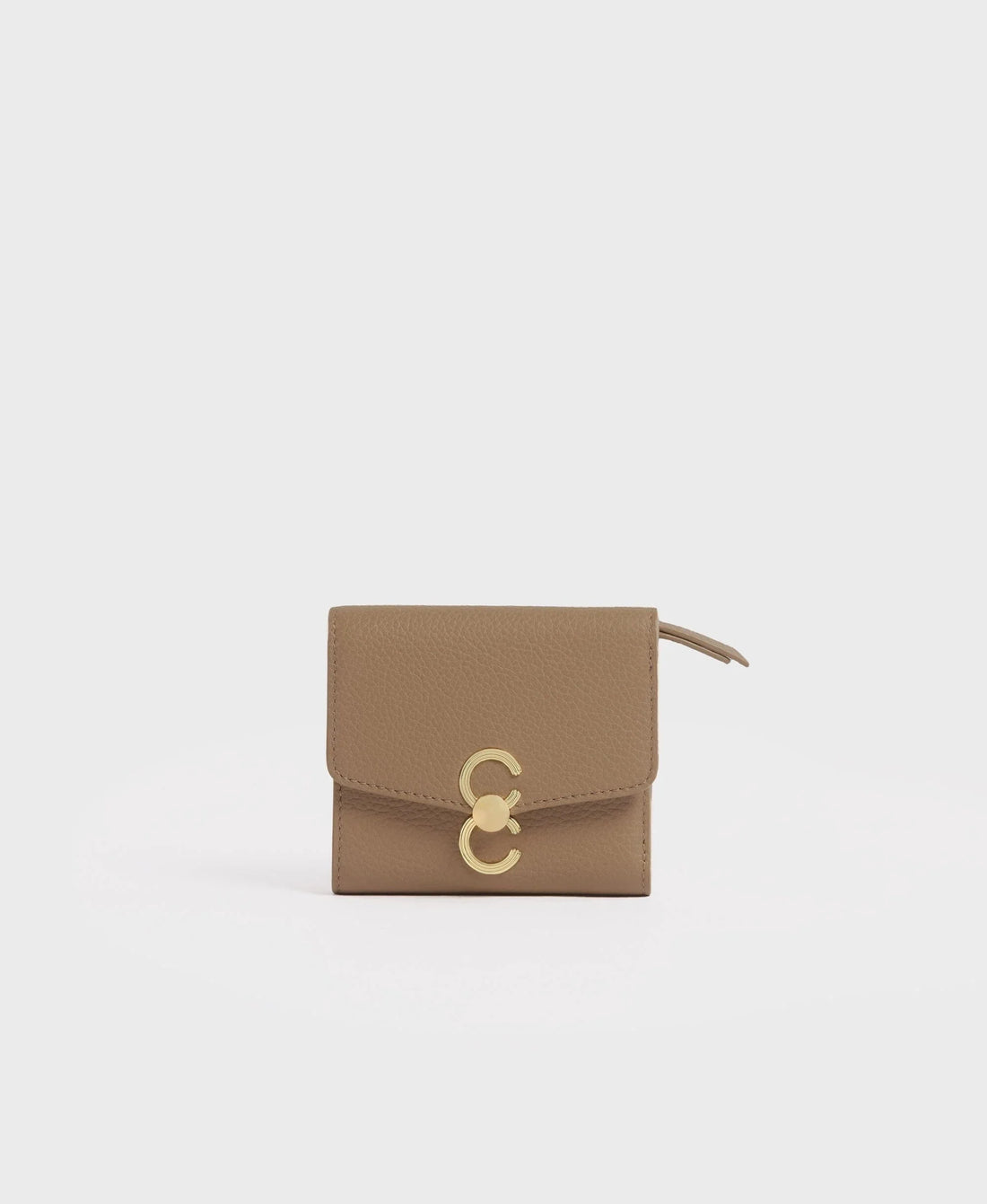 Double-C Wallet - Tan