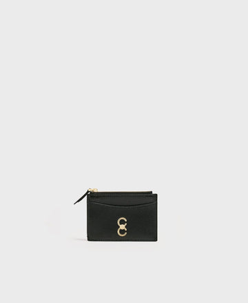 Double-C Card Case - Black