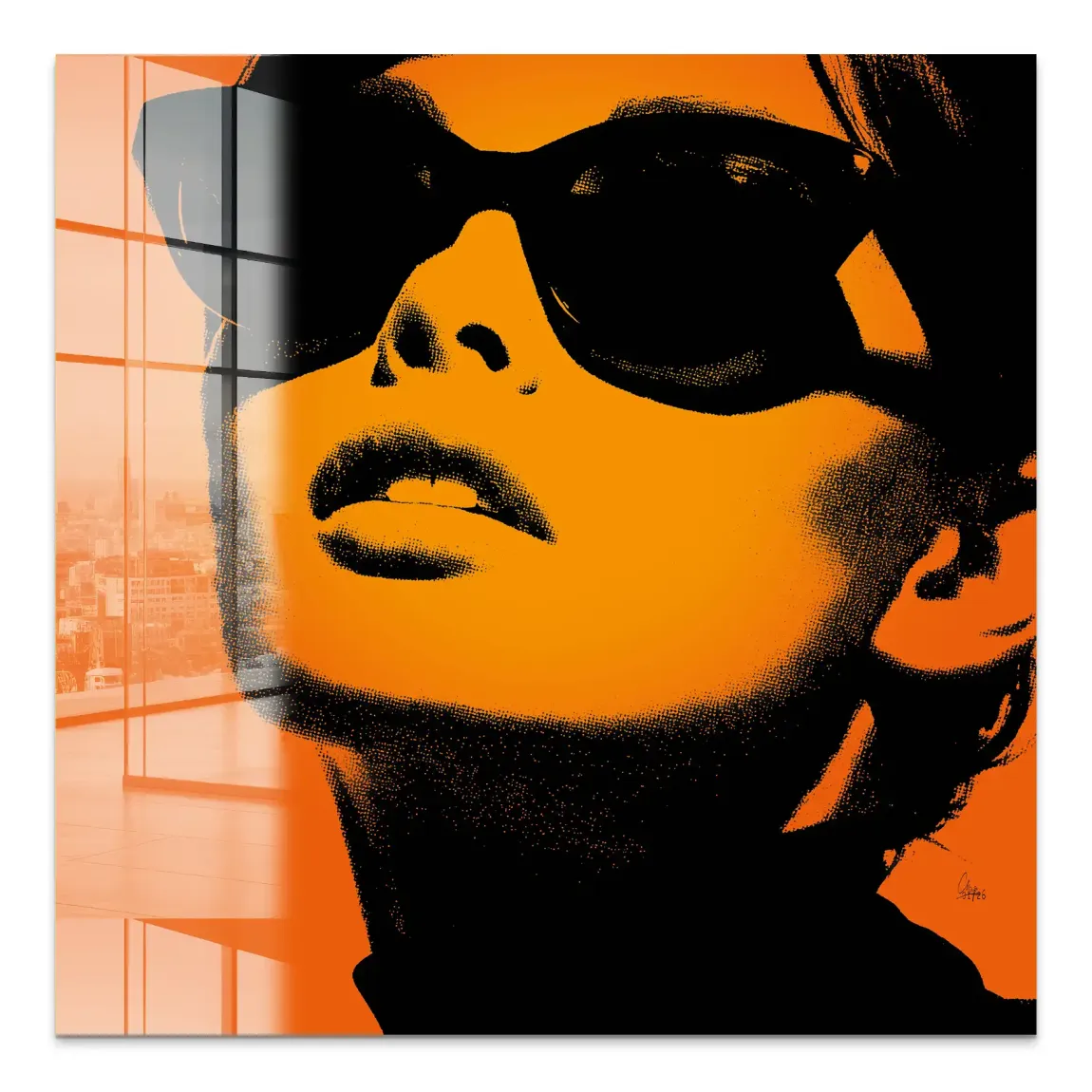 Amber Diva Acrylglas Bild