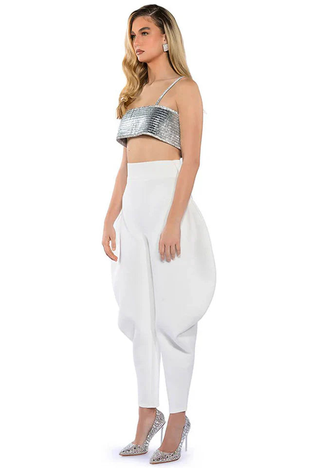 Disco Ball Mirror Bralette