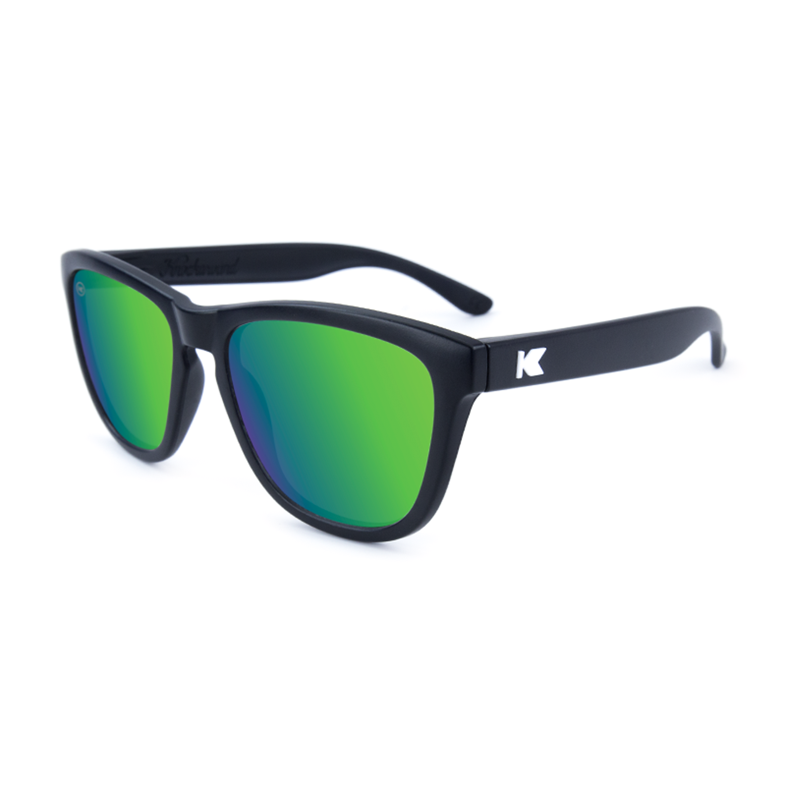 Knockaround Premiums Sunglasses Black / Green Moonshine
