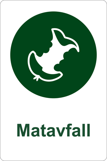 Avfallshåndtering, Matavfall, 20 x 30 cm