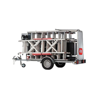 Altrex RS52-TX steiger 1.35 x 3.05 x 12.20WH Fiber-Deck inclusief Steigeraanhanger DeLuxe