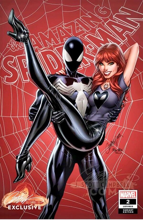 Amazing Spider-Man #2 J. Scott Campbell Exclusive Set of 4 UNSIGNED!