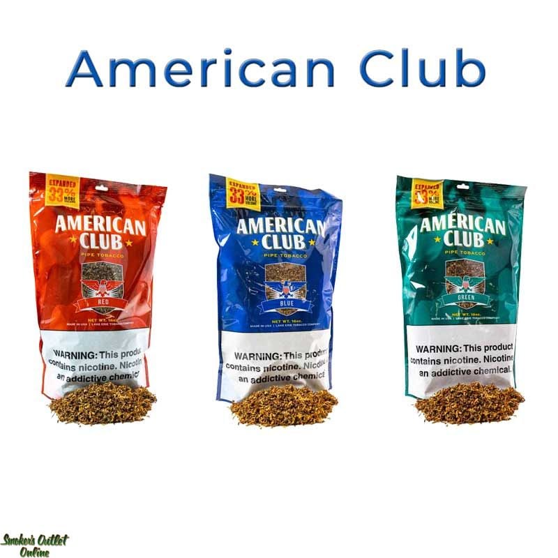Buy American Club Expanded Pipe Tobacco 1 lb (16oz)