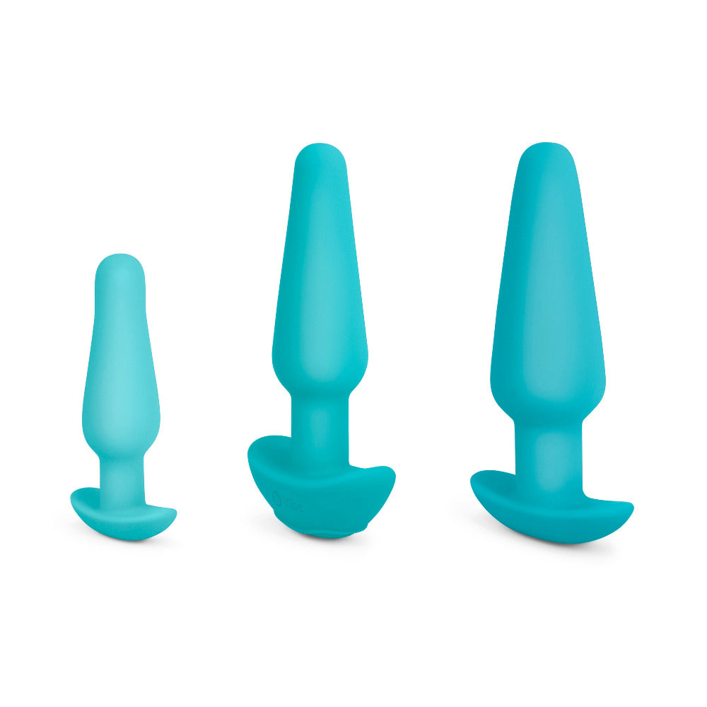 Silicone Anal Training Kit & Education Set Anal Toys B-Vibe Teal