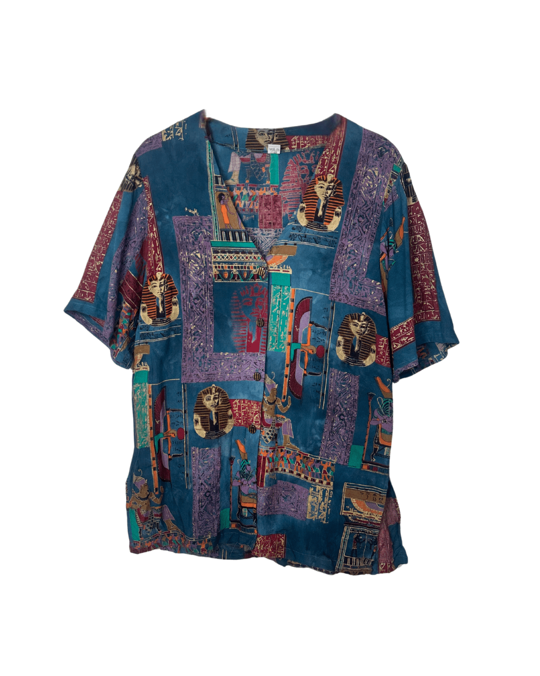 Ancient Egyptian Pattern Blouse - Funkify