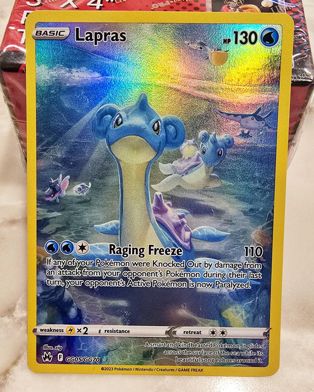 And the award for the best Lapras card goes to... : r/PokemonTCG