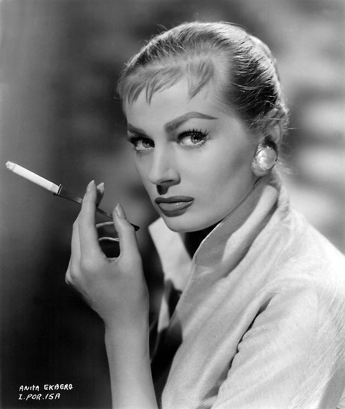A Collection of Photos Feat. Hollywood Actresses With Cigarette Holders