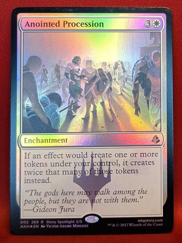 FOIL Anointed Procession from Amonkhet Magic the Gathering Proxy