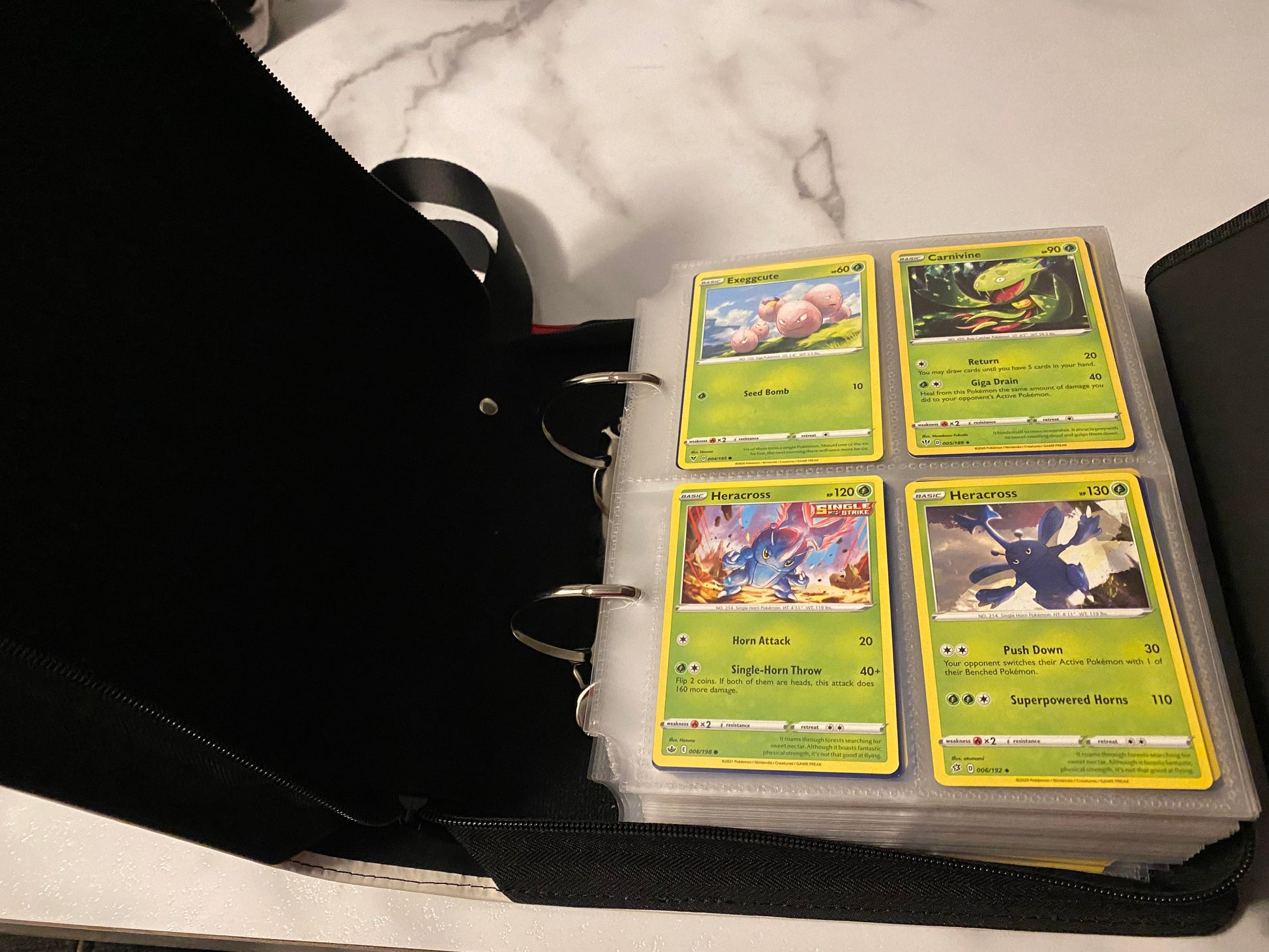 Anyone else LOVE organizing their cards? First binder is full, on to the next. And how do you organize your cards? Evolutions? Expansions? Type? : r/PokemonTCG