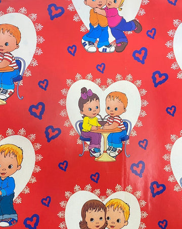 Papel Regalo San Valentin Corazon novios ch c/25 50×70cm granmark® 366 [Paquete]