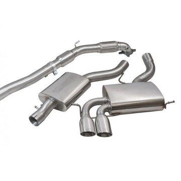 Cobra Sport Audi S3 (8P) Quattro (5 Door) Sportback Turbo Back Performance Exhaust - Wayside Performance