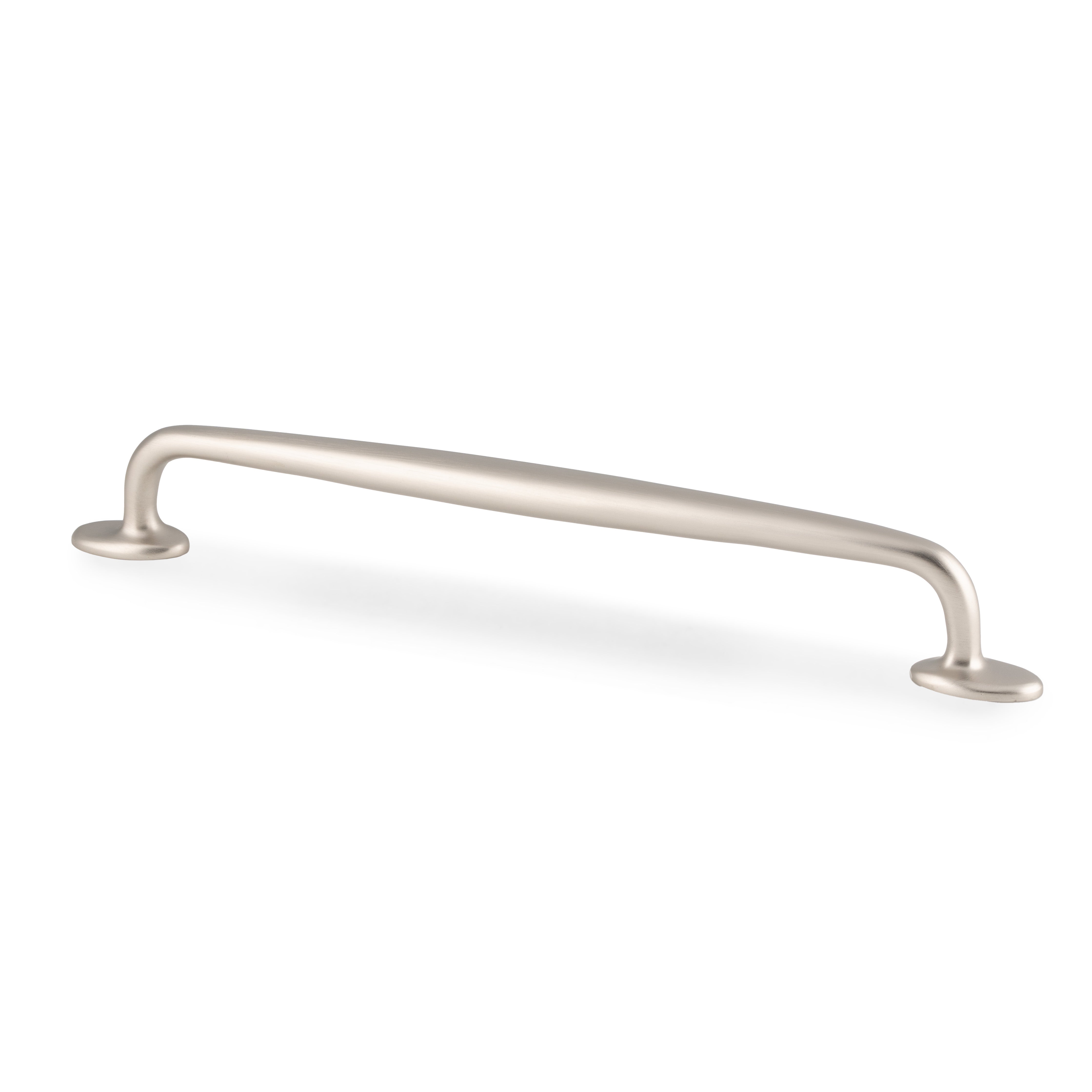 High quality image of Alexander & Wilks Ashbury Cabinet Pull Handle-Satin Nickel-224mm Centres | Sku. AW861-224-SN | Trade Door Handles.