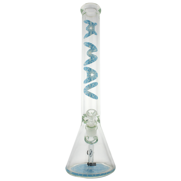Beaker bongs 18" X 9MM Mandala Beaker Bong (Seed of Life)