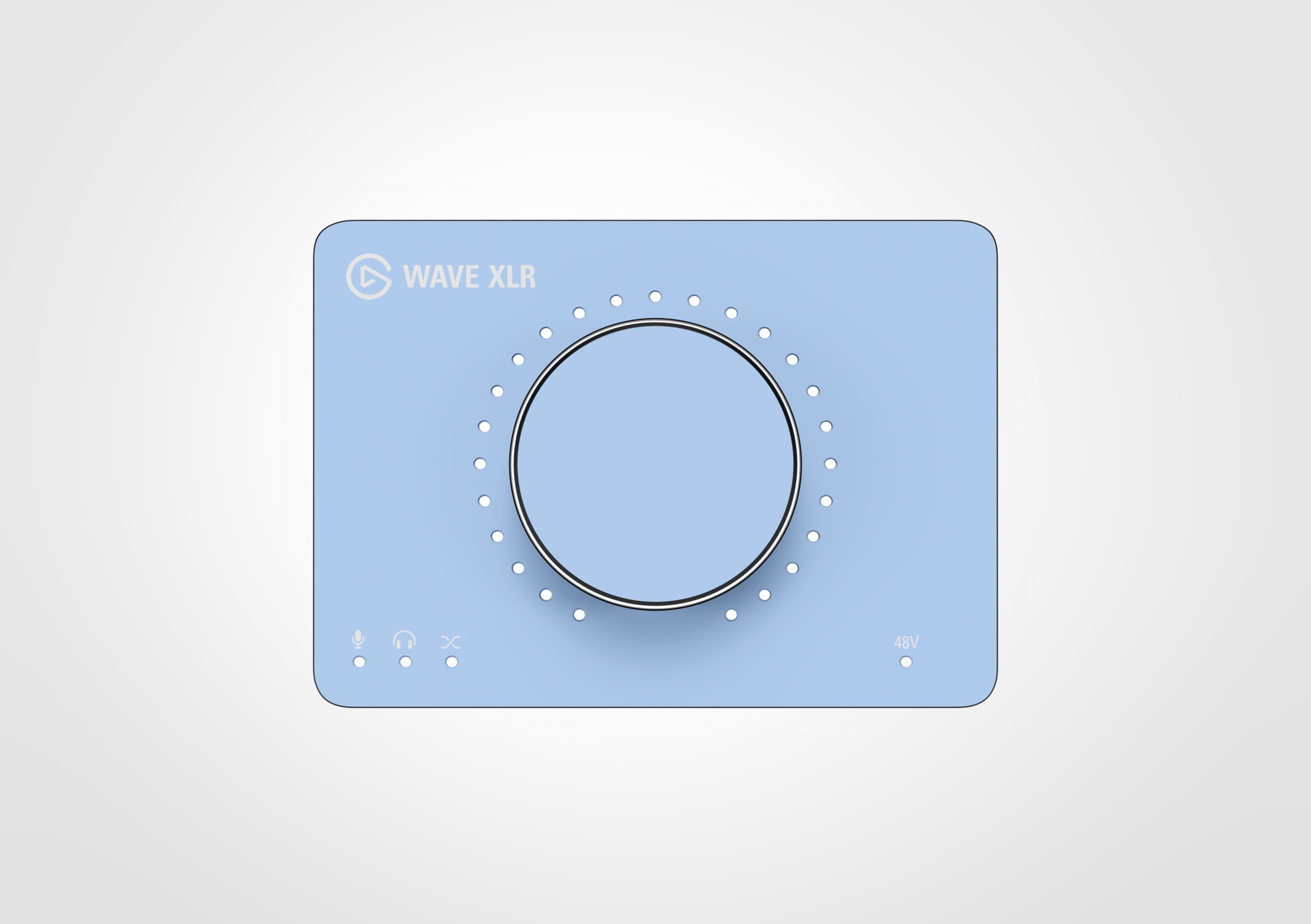 Wave XLR MK.1 Glacier Ice Faceplate