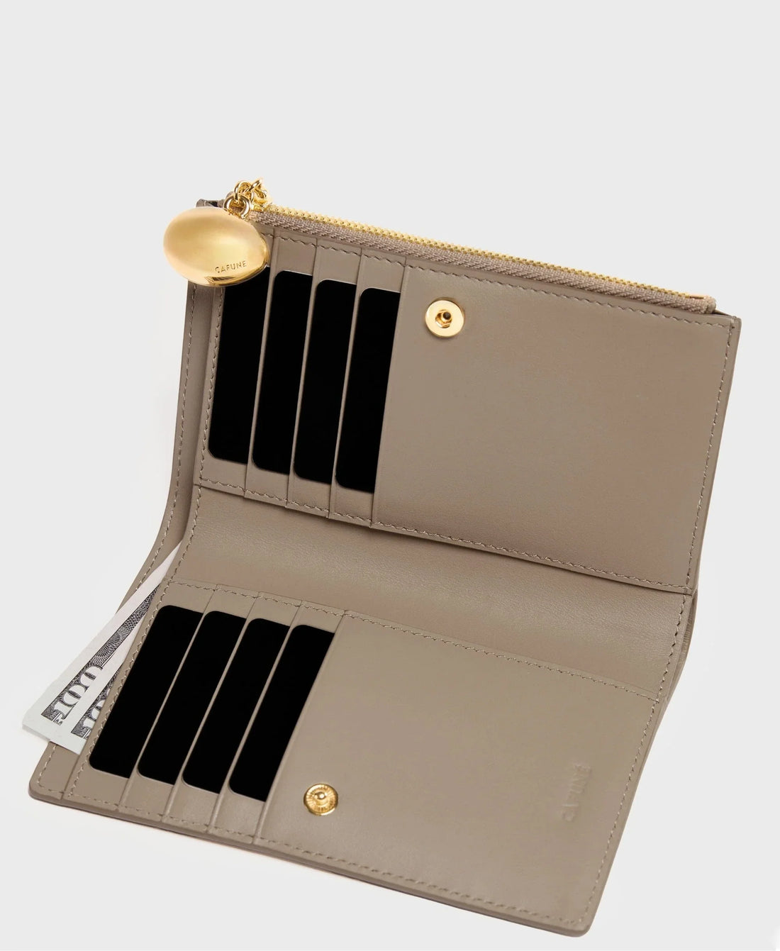 Egg Long Wallet - Tan