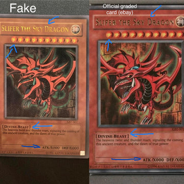 I made this post in response to a post made by a guy who showed his 3 fake god cards. : r/yugiohshowcase