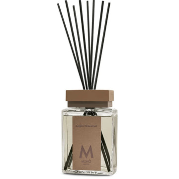 Muhà Luxe Diffuseur de Parfum d'Ambiance avec Bâtonnets Bois Orientaux 500 ML