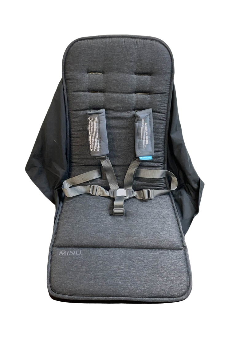Shop UPPAbaby MINU Seat Fabric, Jordan (Charcoal) at GoodBuy Gear