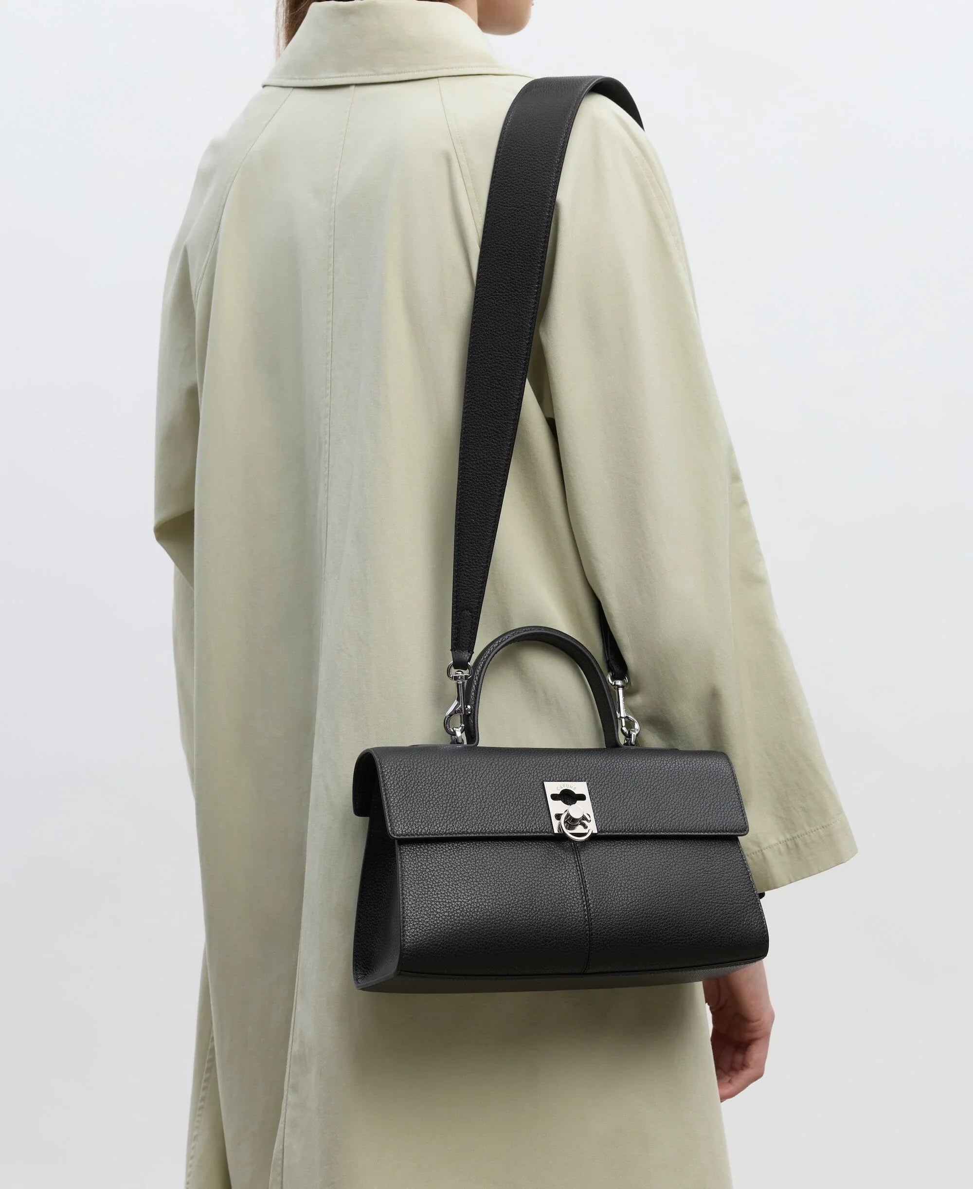 Wide Shoulder Strap - Black(Texture)