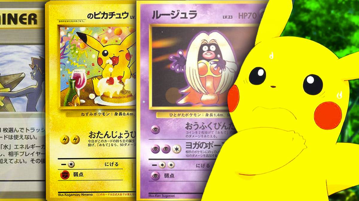 30 Banned and Censored Pokémon Trading Cards