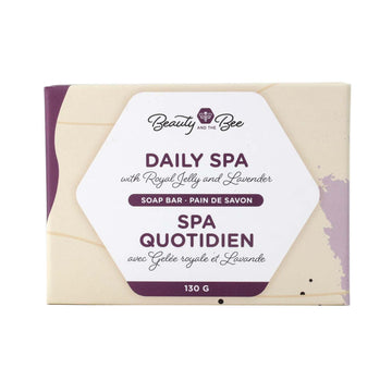 Beauty and the Bee | Daily Spa Soap with Royal Jelly and Lavender | 130 g